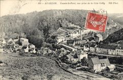 CPA Avallon Cousin le Pont vue prise de la Cote Gally 