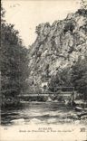 CPA Avallon Route de Pontaubert le Pont des Gardes 