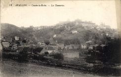 CPA Avallon Cousin la Roche les Tanneries 