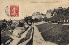 CPA Avallon Vue prise des Terreaux de la Petite Porte 