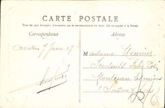 CPA Avallon Passerelle des Gardes Aval 