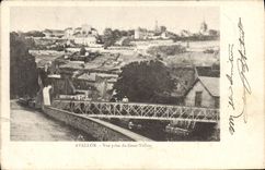 CPA Avallon Vue prise du Gour Vallon 