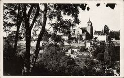 CPA Avallon Yonne L'Eglise St Lazare vue du bois des Chaumes 