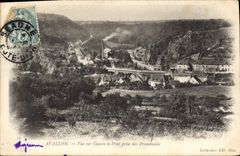 CPA Avallon Vue sur Cousin le Pont prise des Promenades 