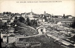 CPA Avallon Vallee du Cousin Vue generale prise de la Morlande 