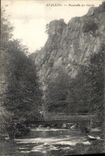 CPA Avallon Passerelle des Gardes 