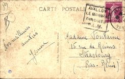 CPA Avallon Vue generale prise de la Morlande