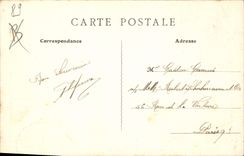 CPA Villeneuve sur Yonne Porte de Sens cote exterieur