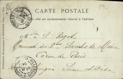 CPA Villeneuve sur Yonne Porte de Sens cote exterieur