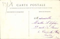 CPA Villeneuve sur Yonne La Porte de Sens Cote Nord 