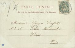 CPA Villeneuve sur Yonne Porte de Joigny cote exterieur 