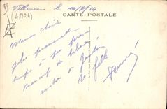 CPA Villeneuve sur Yonne Porte de Joigny interieur 