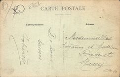 CPA Villeneuve sur Yonne Vue generale prise du Clocher