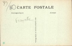 CPA Villeneuve sur Yonne Yonne Une vieille tour de l'ancienne