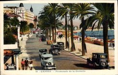 CPA Cannes Promenade de la Croisette 