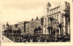 CPA Nice La Promenade des Anglais 