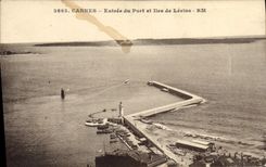 CPA Cannes Entree du Port et Iles de Lerins 