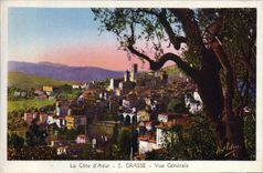 CPA La Cote d'Azur Grasse Vue generale 