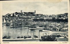 CPA Cannes le Port Bateaux