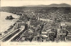 CPA Nice Vue panoramique prise du Chateau 