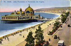CPA Nice Jetee Promenade et Promenade des Anglais 