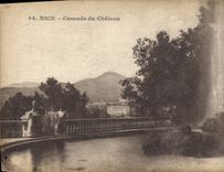 CPA Nice Cascade du Chateau 