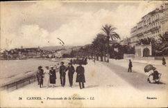 CPA Cannes Promenade de la Croisette 