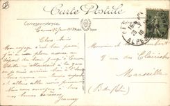CPA Cannes Vue generale et la Croisette 
