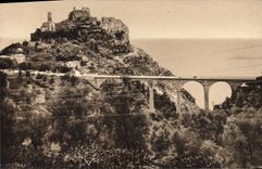 CPA Cote D'Azur Eze Vue generale 