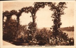 CPA La Cote d'Azur Jardin Fleuri 