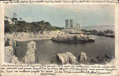 CPA Ile St Honorat Le Chateau 