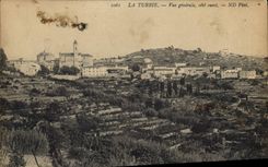 CPA La Turbie Vue generale cote ouest 