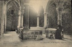 CPA Cannes Ile St Honorat Cloitre de Lerins 