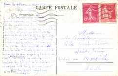 CPA Grasse Vue sur les Hotels 