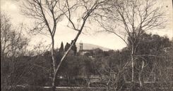 CPA Roquefort Alpes Maritimes L'Eglise Notre Dame de Canlache 