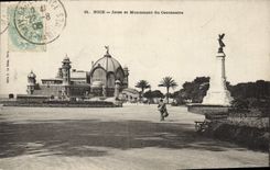 CPA Nice Jetee et monument du Centenaire 