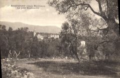 CPA Roquefort Alpes Maritimes Le Petit Montmartre 