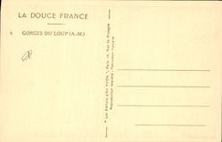 CPA La Douce France Gorges du Loup A M 