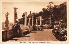 CPA La Cote d'Azur Jardin Fleuri 
