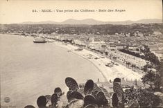 CPA Nice Vue prise du Chateau Baie des Anges 