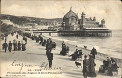 CPA Nice Promenade des Anglais et Jetee Promenade 