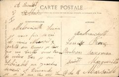 CPA Nice Monument Leon Gambetta par Maubert Statuaire 