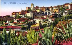 CPA Grasse Vue Generale 
