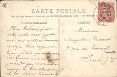 CPA Cannes A M Square Merimee 
