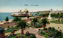 CPA Nice Les Jardins 