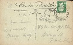 CPA La Colle Les Georges du Loup 