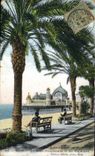 CPA Nice Les Jetee Promenade et les Palmiers 