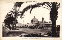 CPA La Cote d'Azur Nice Promenade des Anglais 