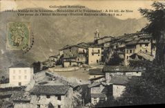 CPA Collection Artistique Valle de la Vesuble Belvedere et le Tournairet Vue prise de l'Hotel Bellev