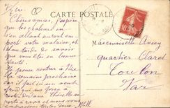 CPA Esting Cascades du Var a source par Entraunes A M 